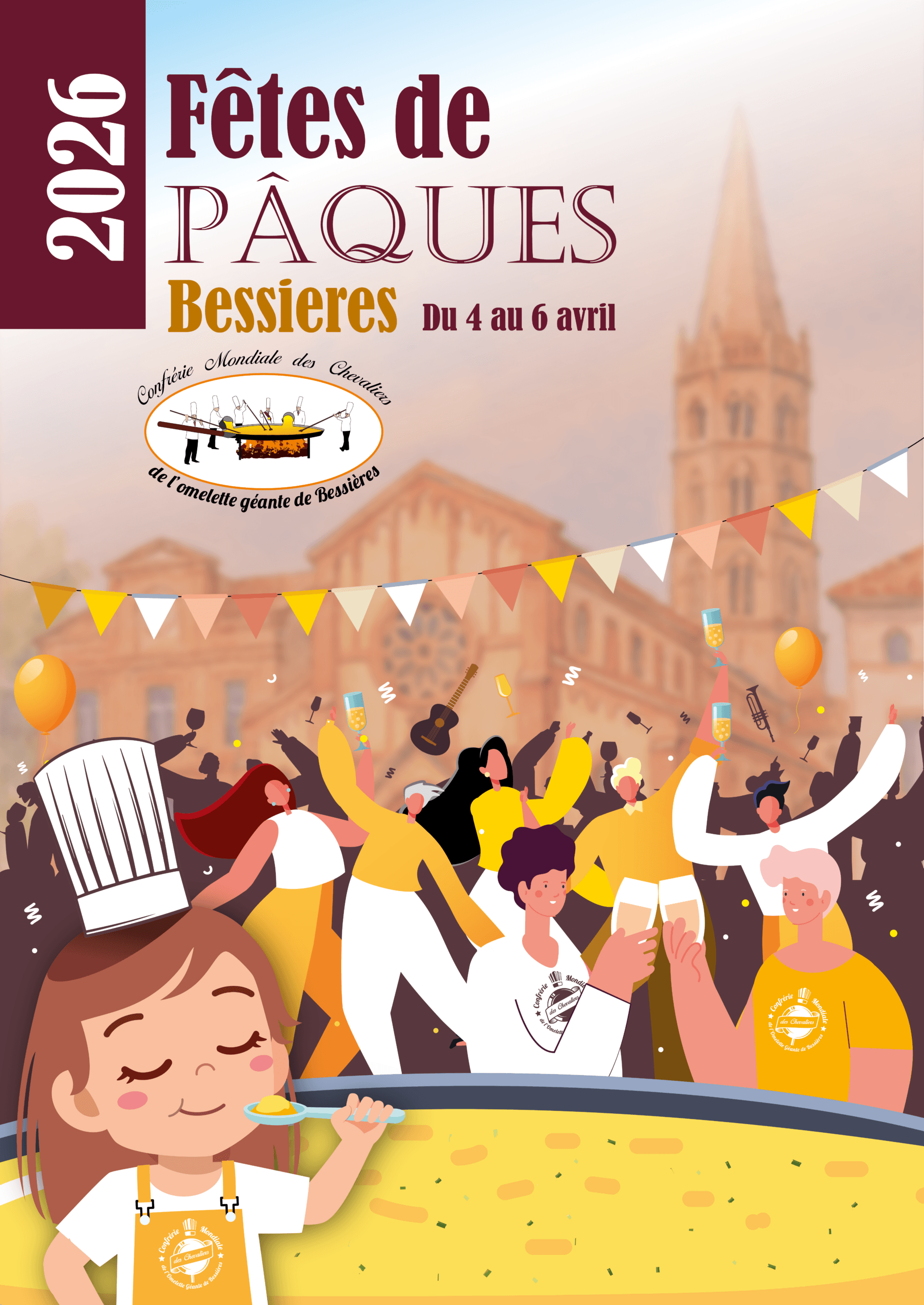 Programme du week-end de Pâques 2026 à Bessières